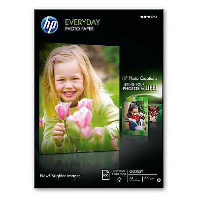 Бумага HP A4 Everyday Photo Paper Glossy, 100л.