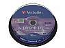 VERBATIM DVD+R 10PK  Spindle, Double Layer Adv.AZO+  8  8.5GB/240 Min  DLP Matte Silver